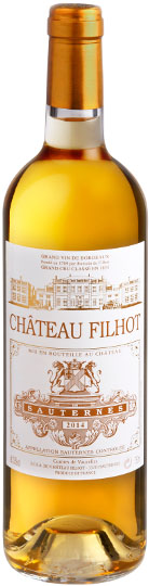 Chateau Filhot Sauternes 2017 Half Bottle