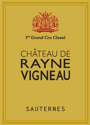 Chateau de Rayne Vigneau Sauternes 2013 Half Bottle