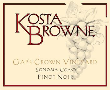 Kosta Browne Pinot Noir Gap's Crown Vineyard 2019