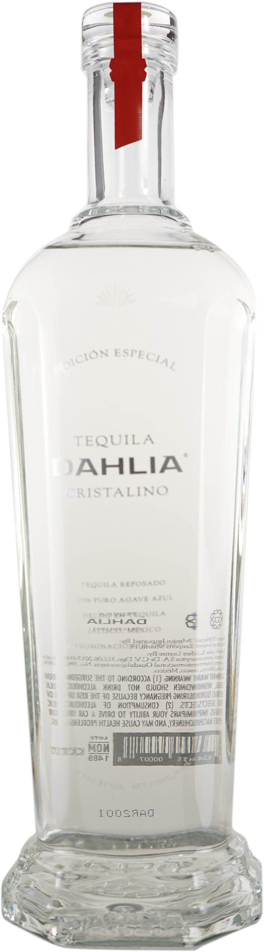Dahlia Cristalino Tequila
