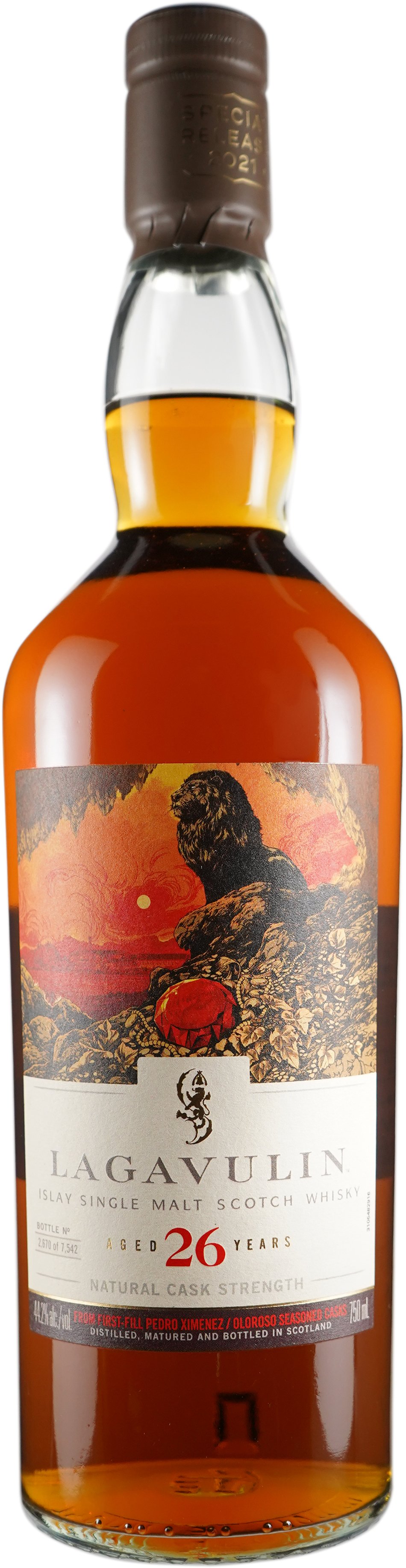 Lagavulin 26 year old Cask Strength Special Release 2021