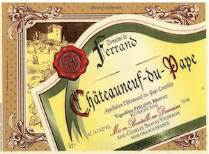 Domaine Ferrand Chateauneuf du Pape 2019