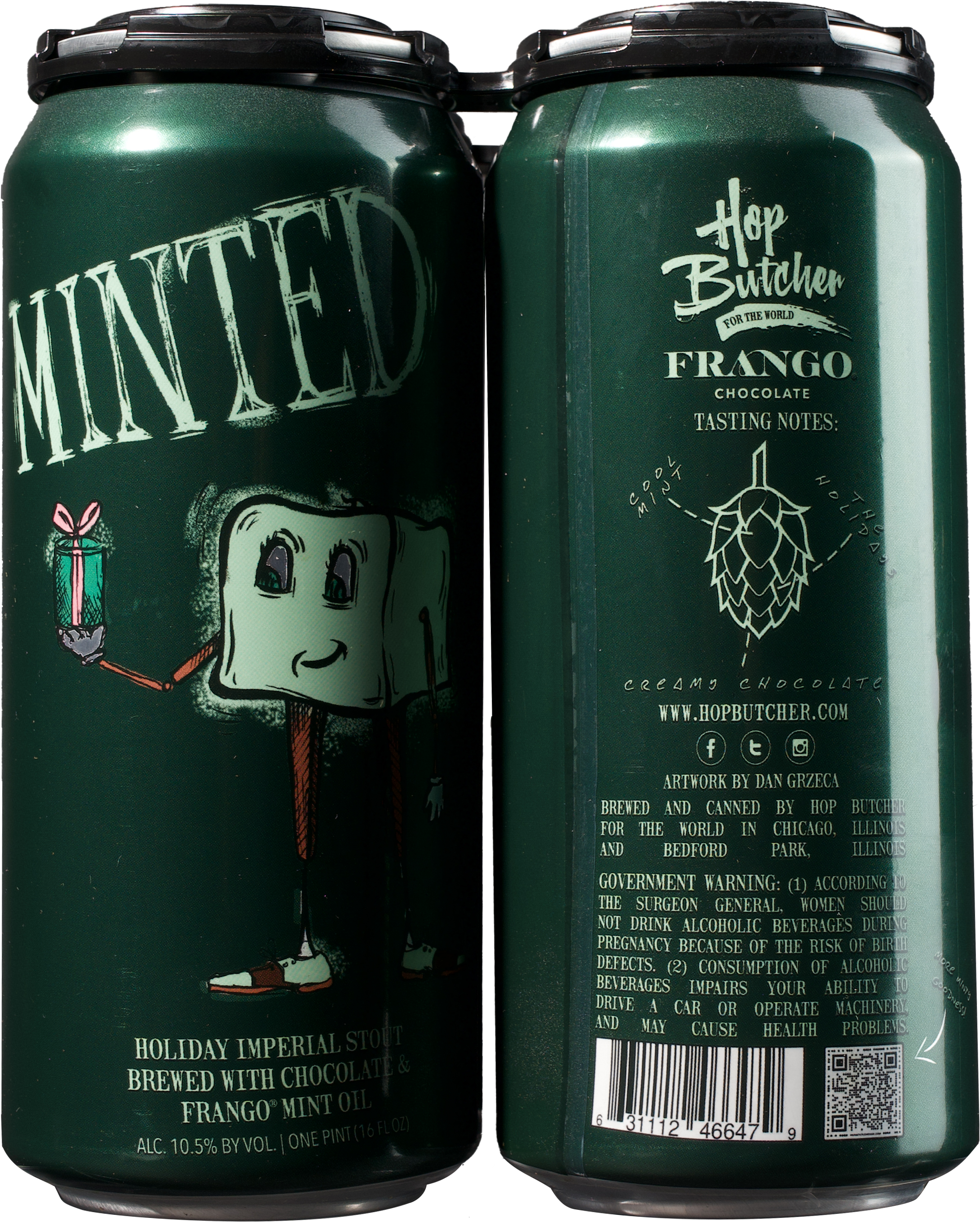 Hop Butcher Minted | 4 pack of 16 oz Can