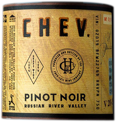 CHEV Pinot Noir Russian River Valley 2018