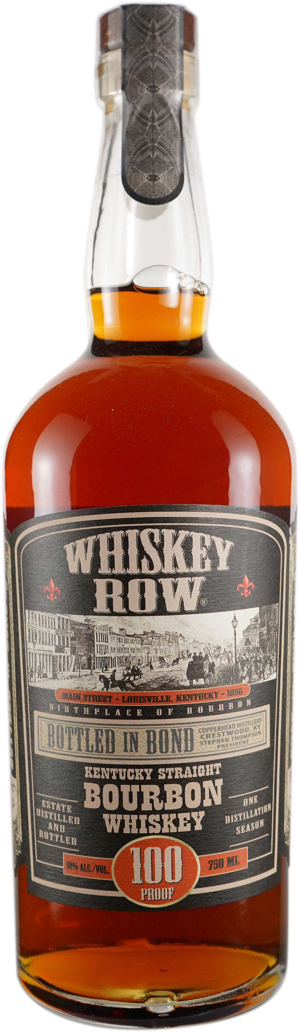 Whiskey Row Bottled in Bond Kentucky Straight Bourbon