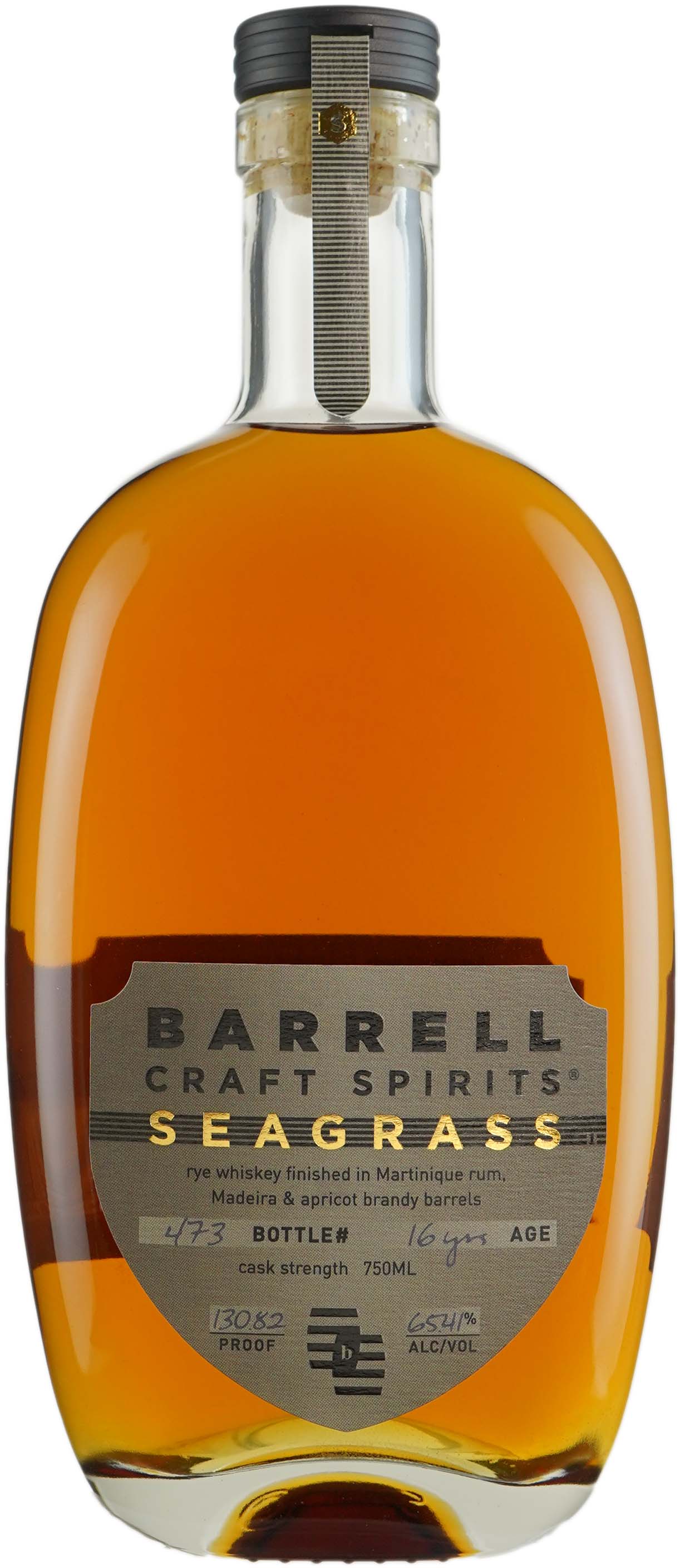 Barrell Craft Spirits Gray Label 16 year old Seagrass Rye Limited Release 2021