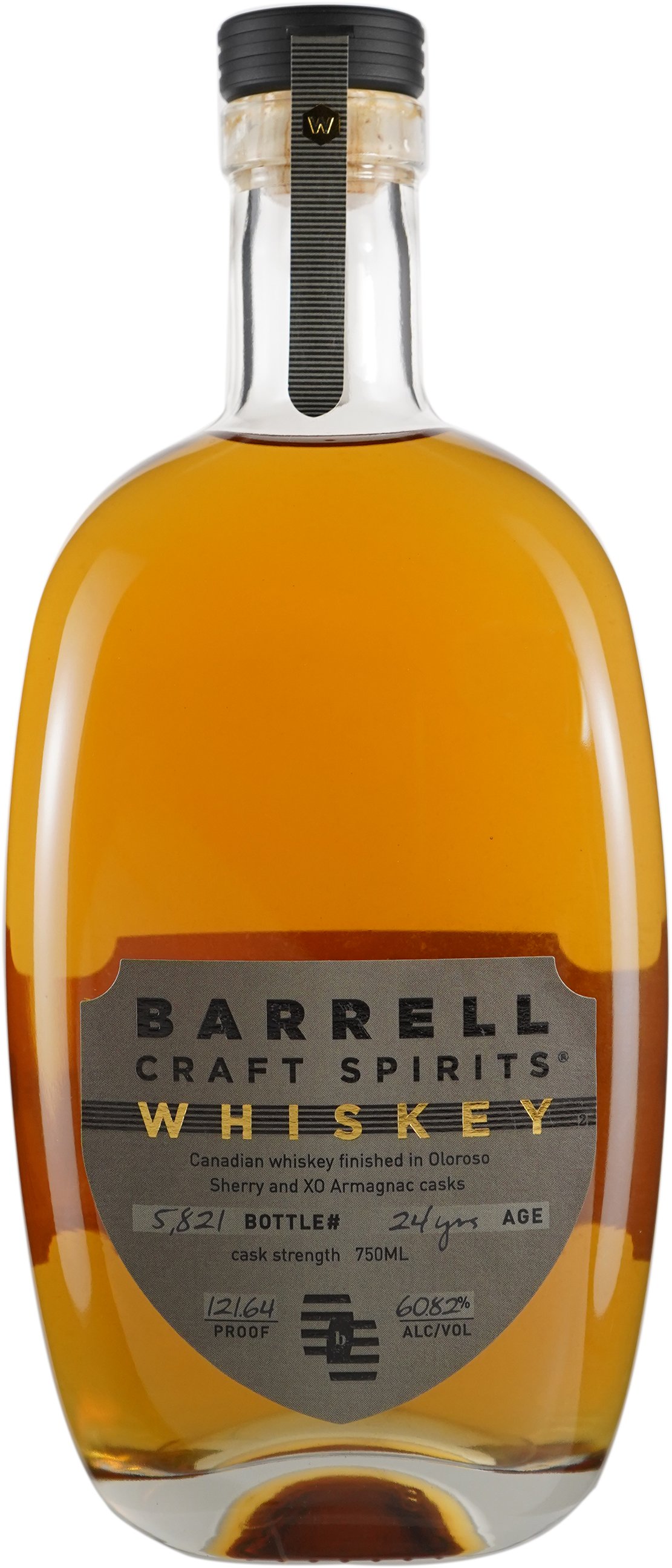 Barrell Craft Spirits Gray Label 24 year old Canadian Whiskey Limited Release 2021