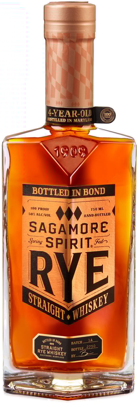 Sagamore Spirit Straight Rye Bottled in Bond