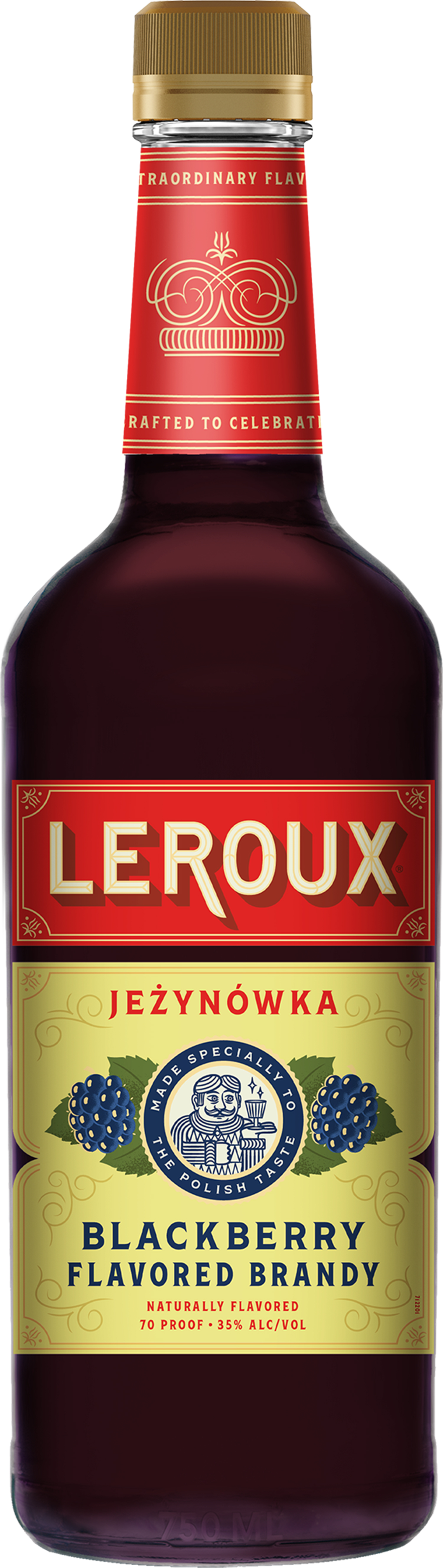 Leroux Polish Blackberry Brandy | 750 ml Bottle