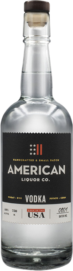 American Liquor Co. Vodka made with Wheat Rye Potato Corn