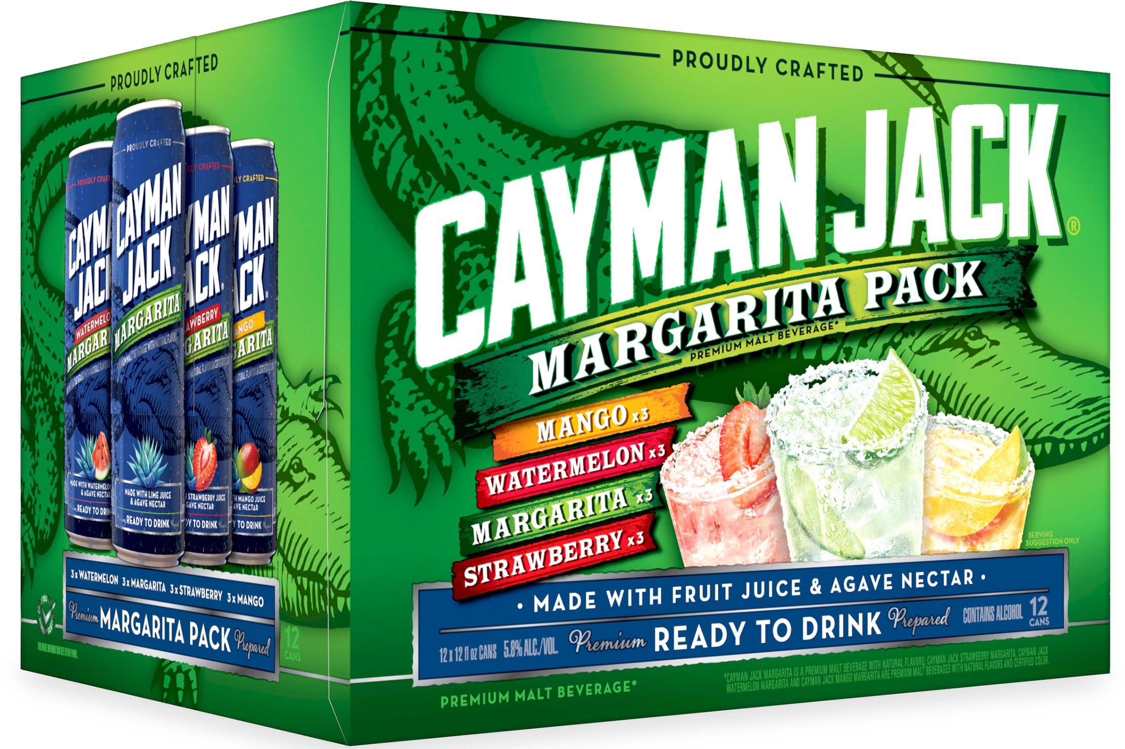 Cayman Jack Sweet Heat Variety | 12 pack of 12 oz Can