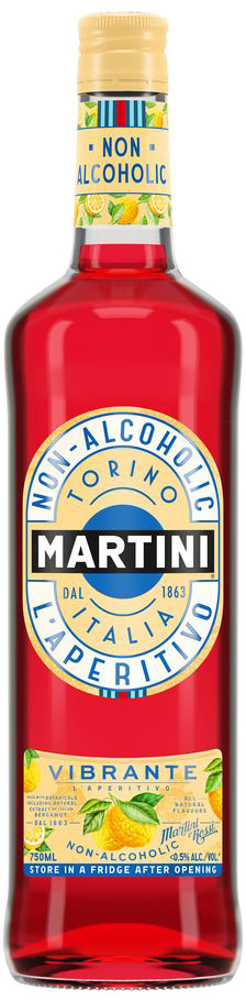 Martini & Rossi Vibrante Aperitivo 750 ml Bottle