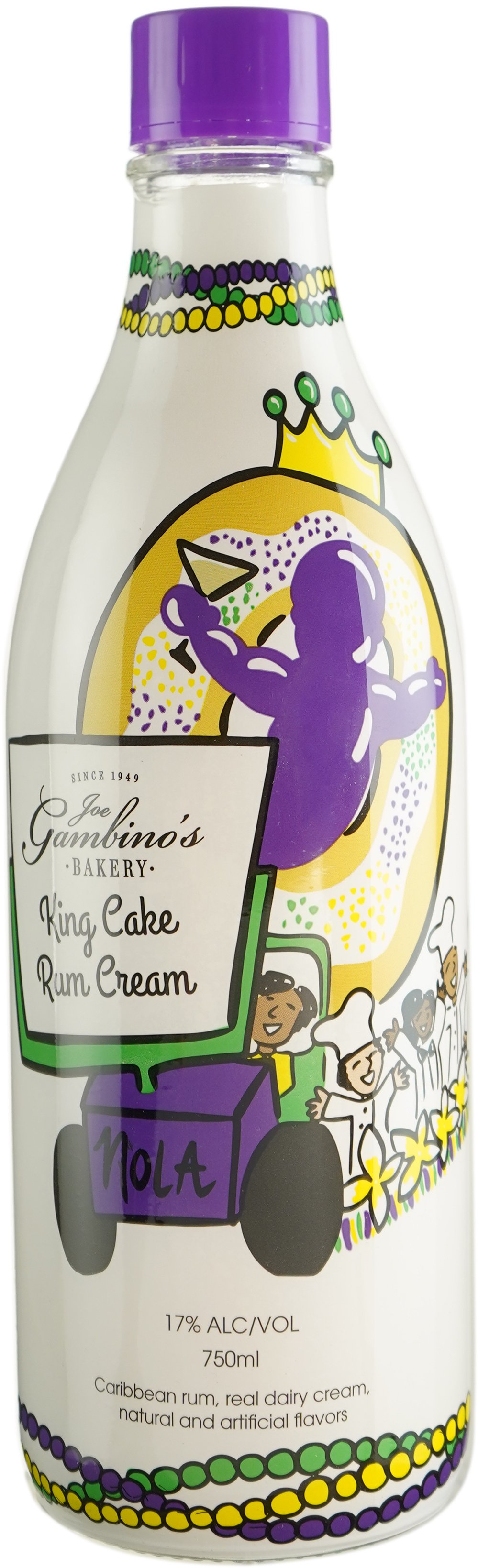 Gambino's King Cake Rum Cream