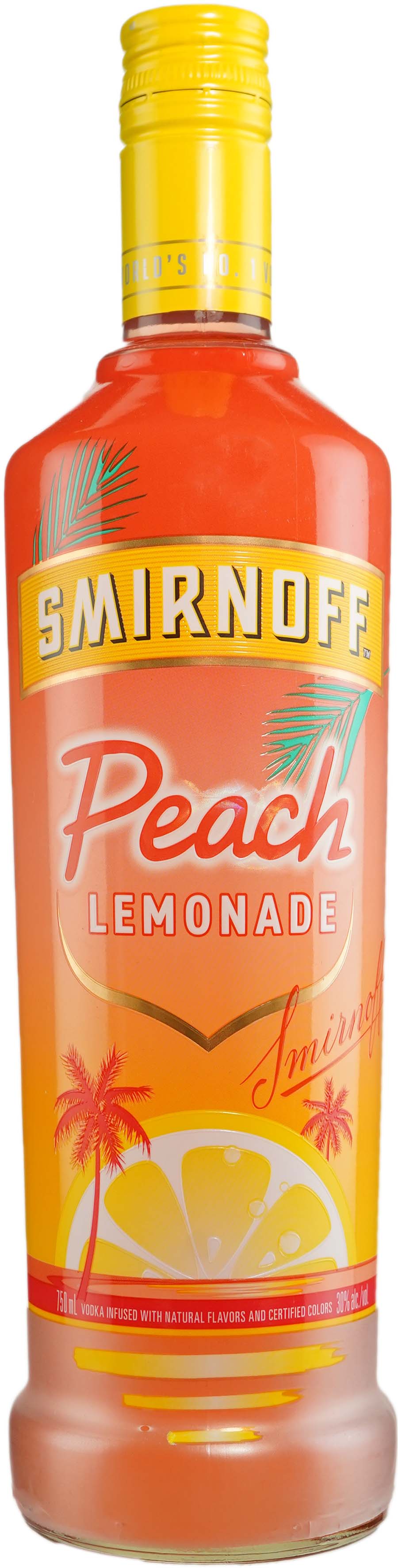 Smirnoff Peach Lemonade Vodka 750 ml Bottle
