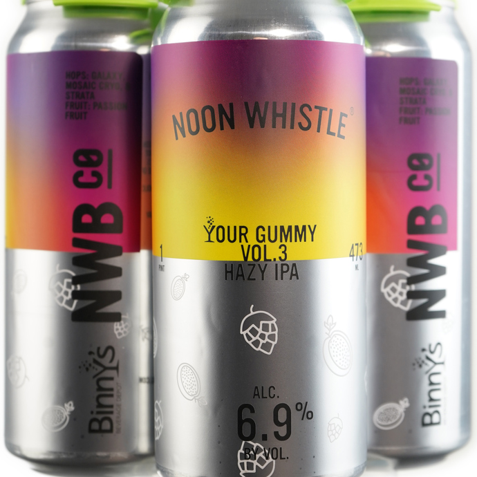Noon Whistle Your Gummy Vol. 3 collaboration with Binny's