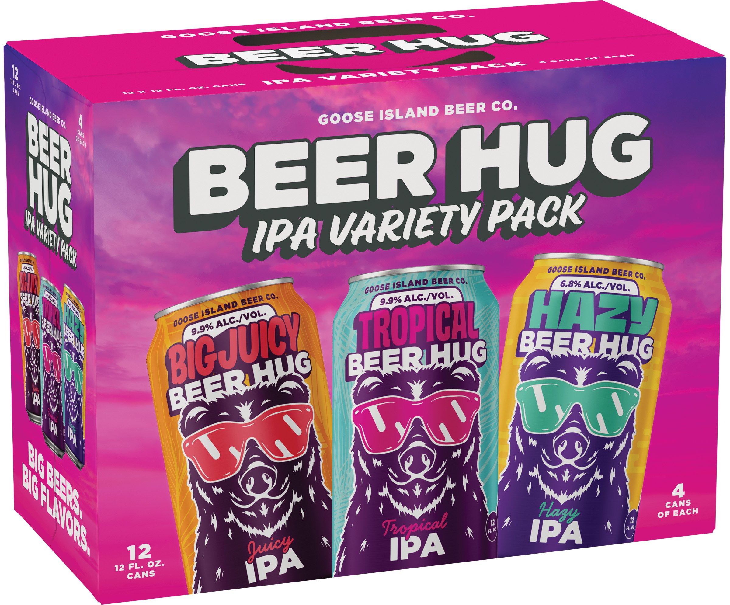 Goose Island Beer Hug Variety Pack 12 pack of 12 oz Can