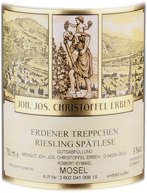 Joh Jos Christoffel Erben Erdner Treppchen Riesling Spatlese 2020
