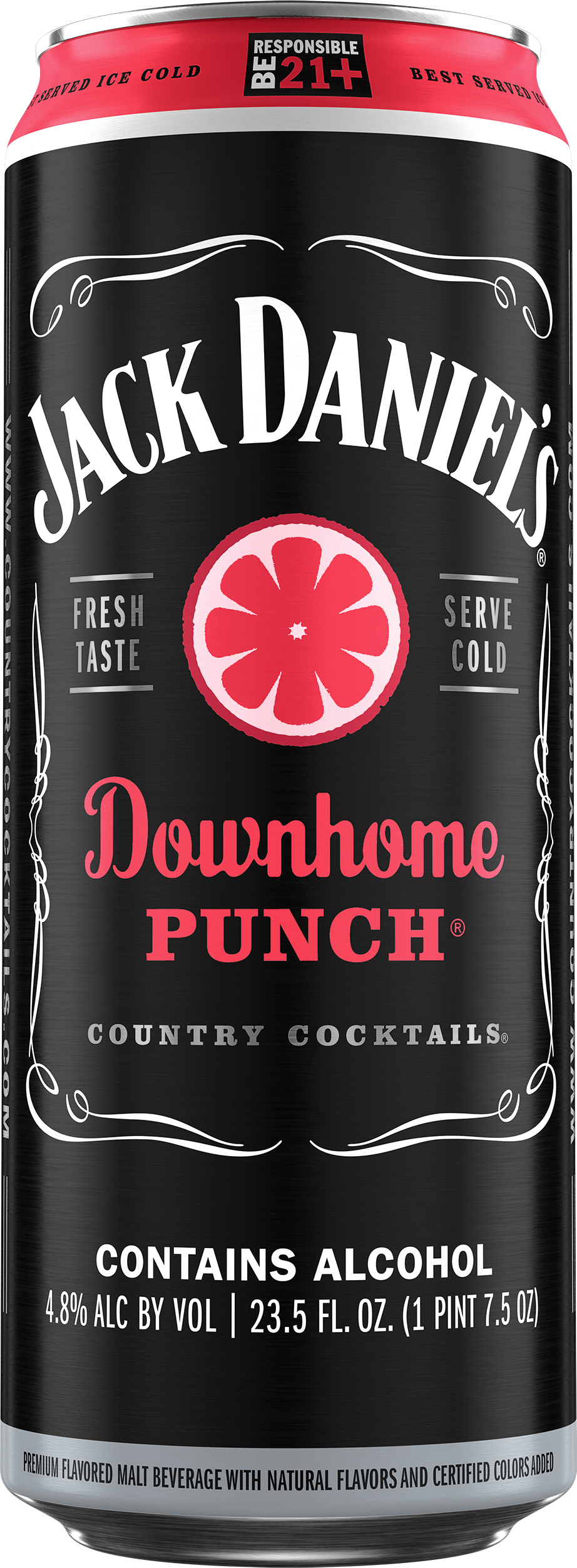 Jack Daniel's Country Cocktails Downhome Punch 23.5 oz Can