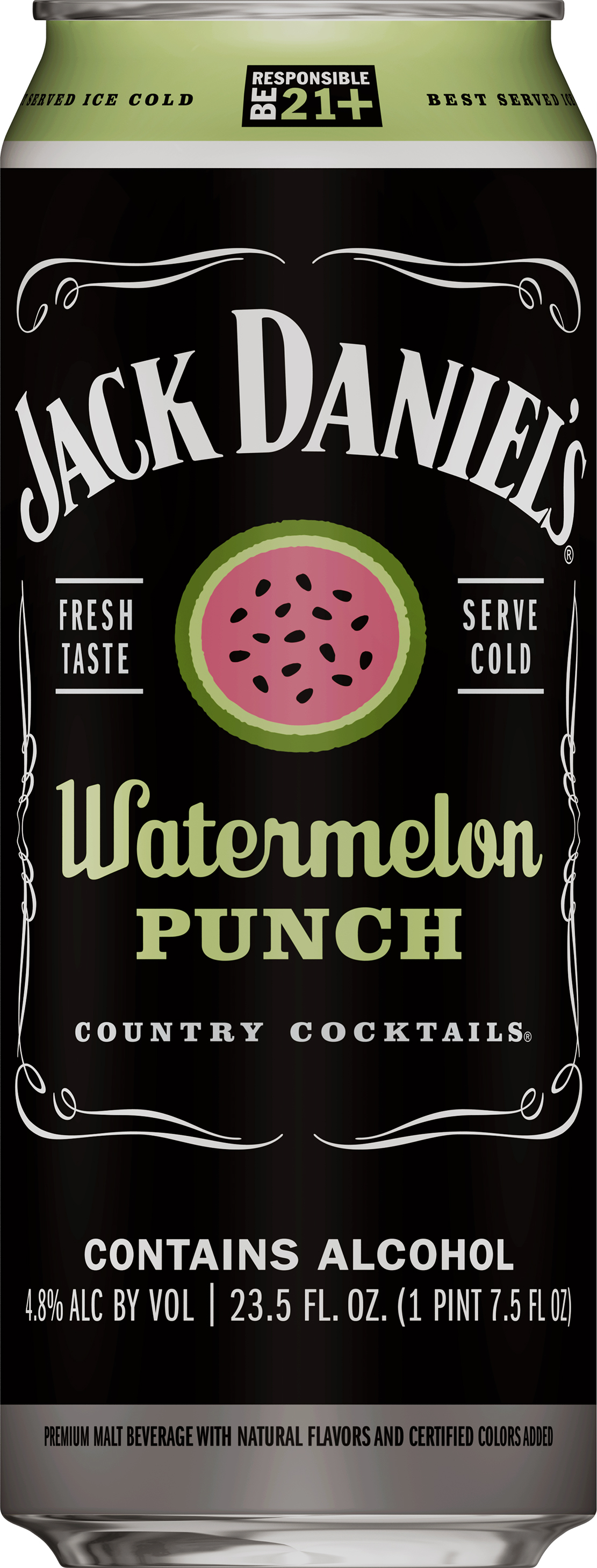 Jack Daniel's Country Cocktails Watermelon Punch 23.5 oz Can