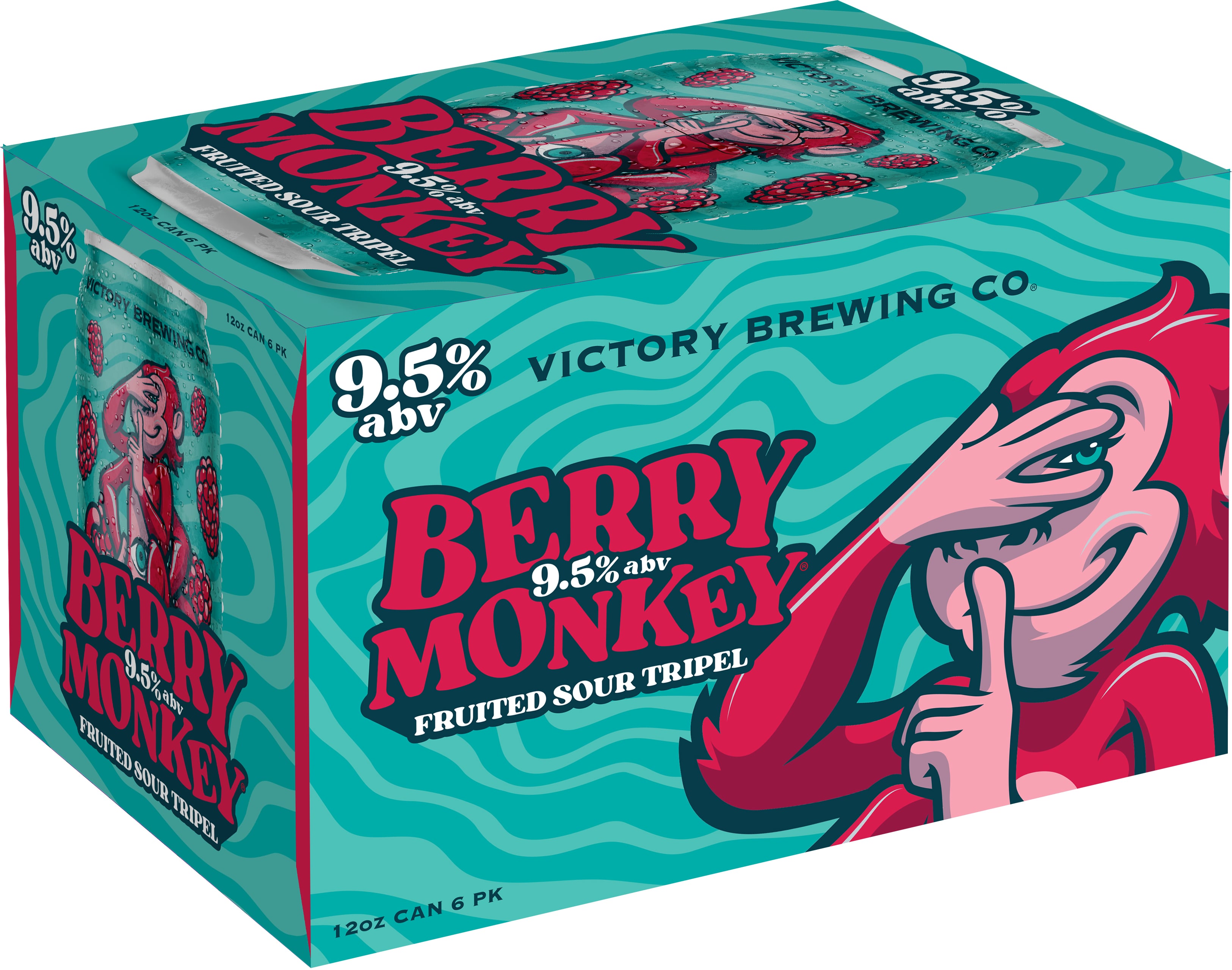 Victory Berry Monkey | 6 pack of 12 oz Can