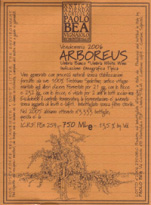 Paolo Bea Arboreus Trebbiano 2014