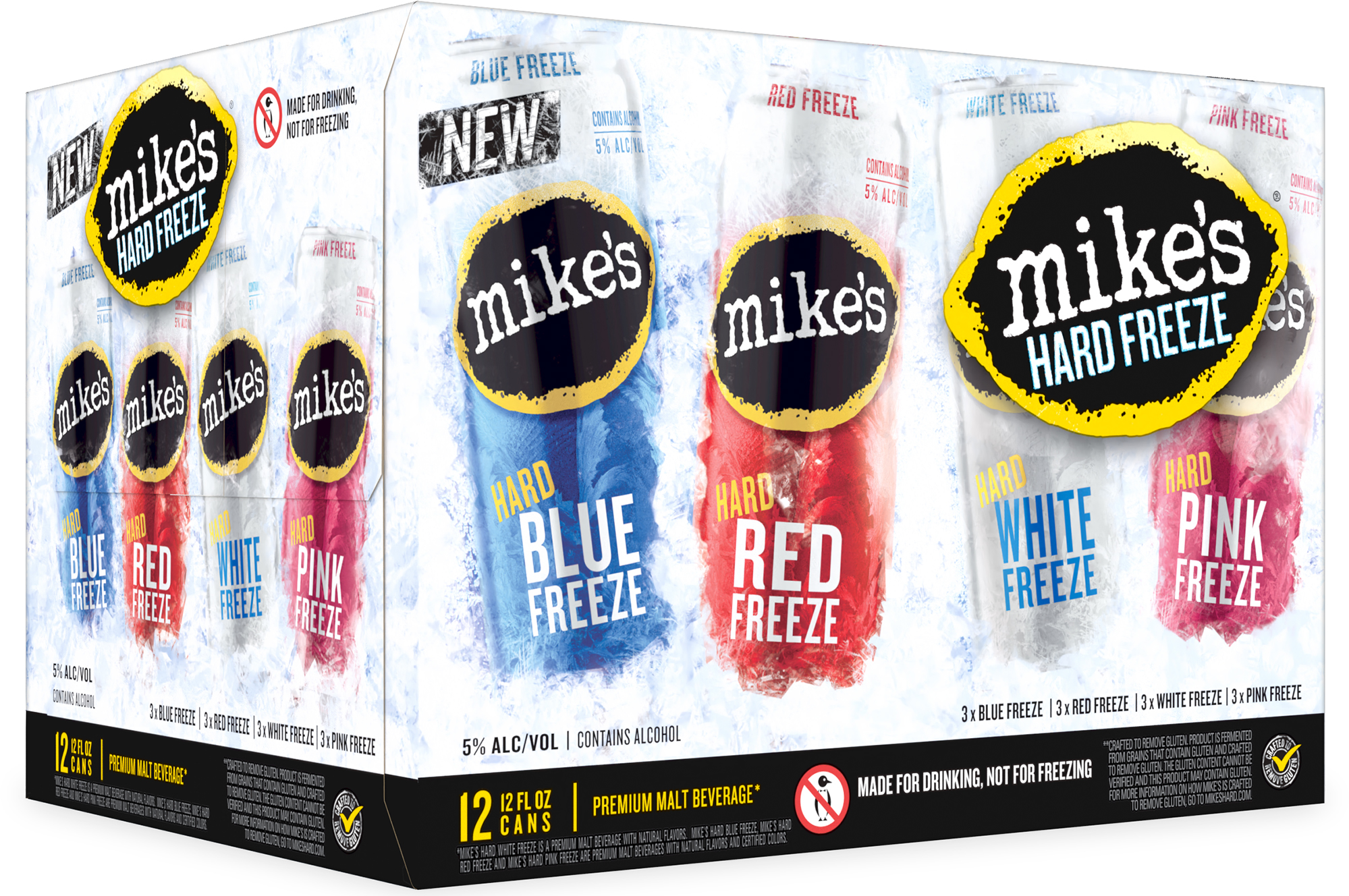 Mike's Hard Freeze Variety Pack 12 pack of 12 oz Can