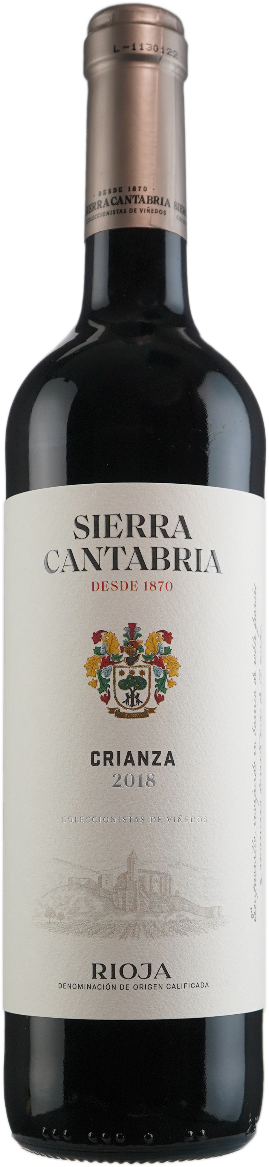 Sierra Cantabria Crianza 2018