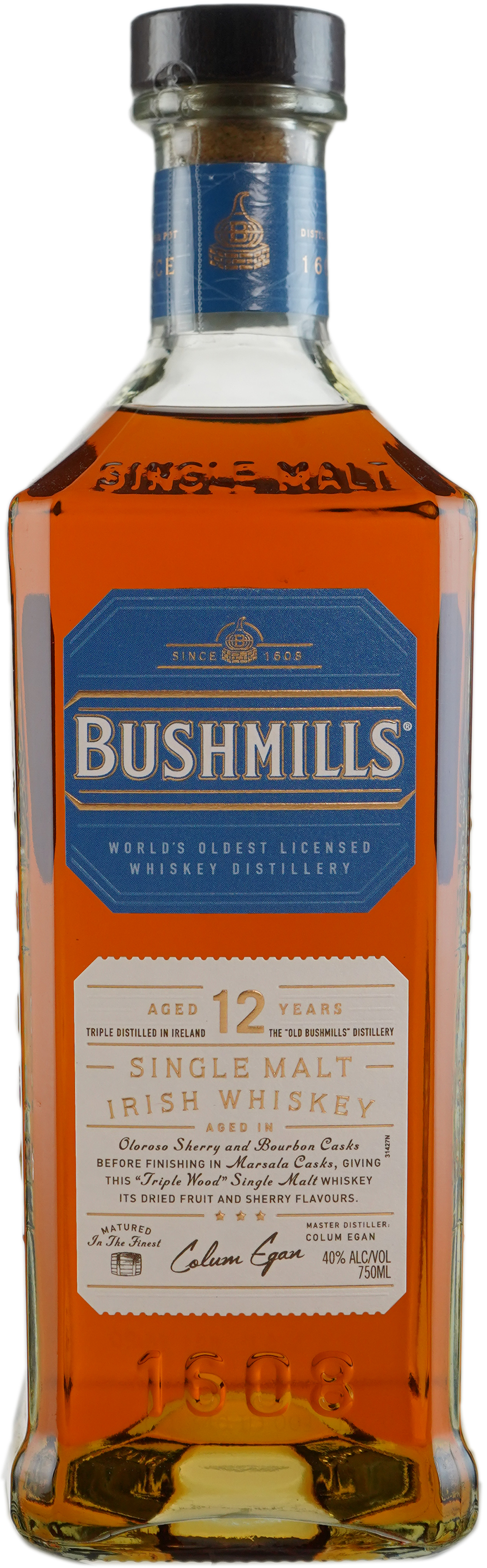 Bushmills 16 year old Irish Single Malt | 750 ml Bottle