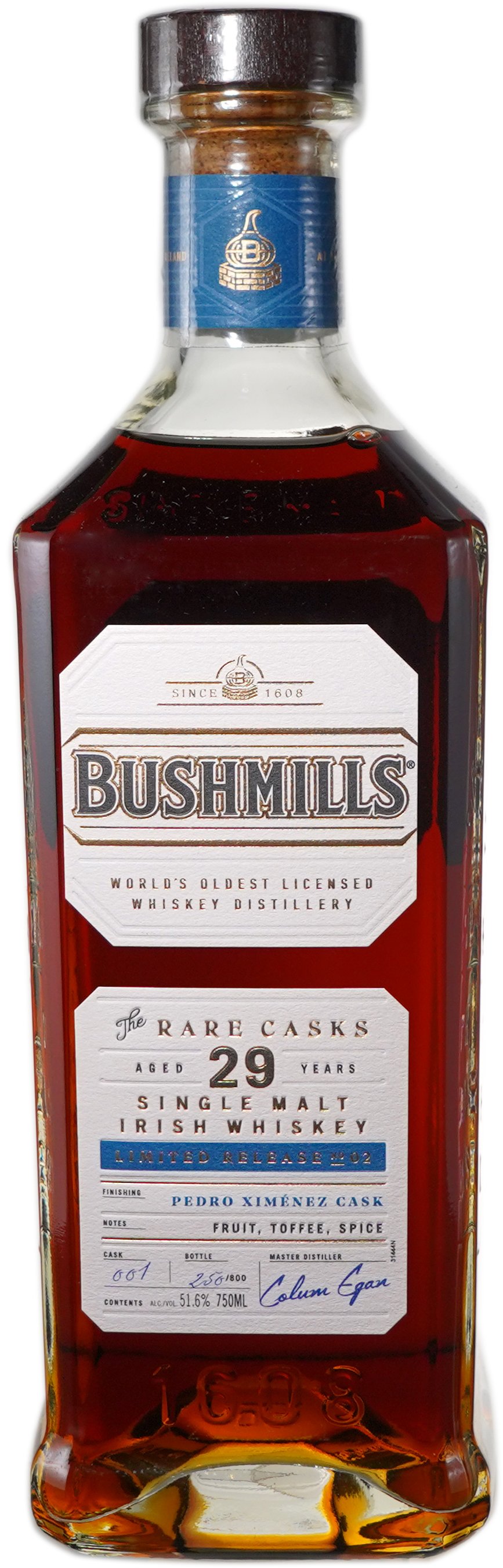 Bushmills 16 year old Irish Single Malt | 750 ml Bottle