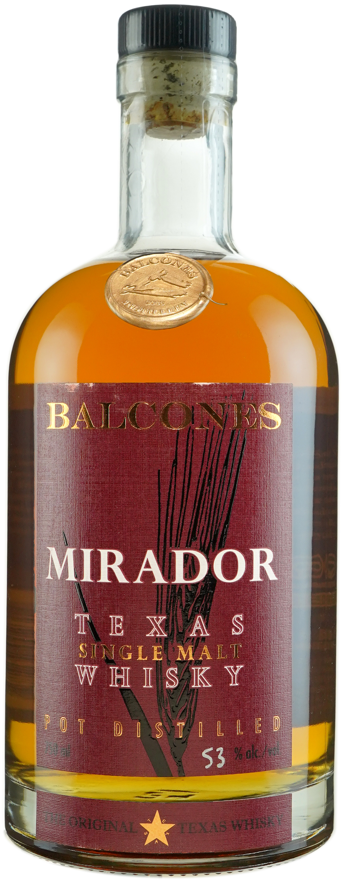 Balcones Mirador Texas Single Malt
