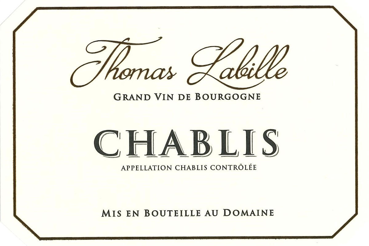 Thomas Labille Chablis 2020