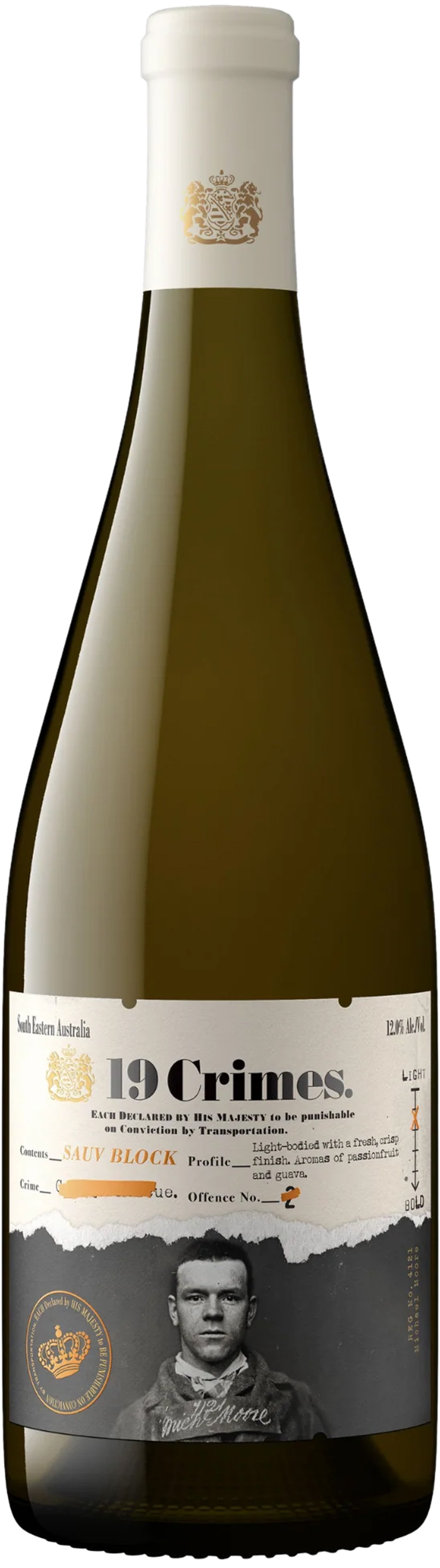 19 Crimes Sauvignon Blanc 2021