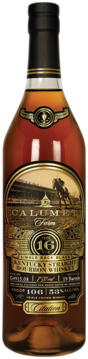 Calumet Farm 16 year old Kentucky Straight Bourbon