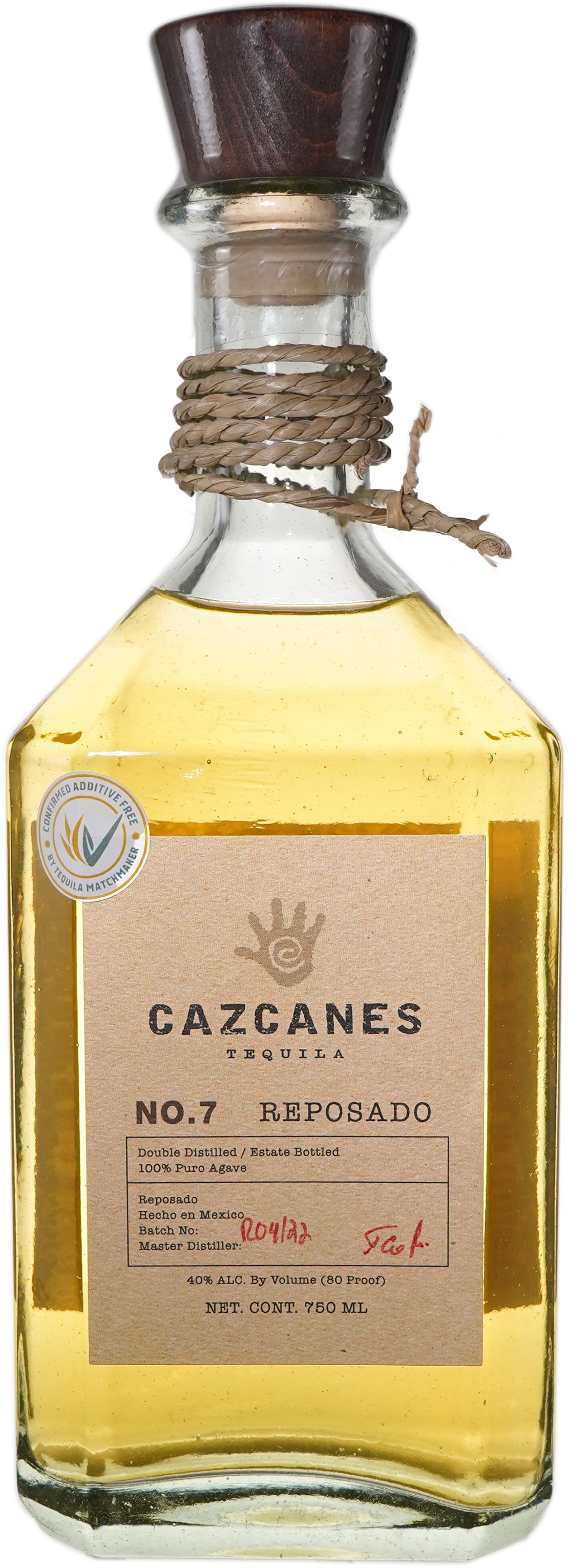 Cazcanes Tequila Reposado No. 7 | 750 ml Bottle
