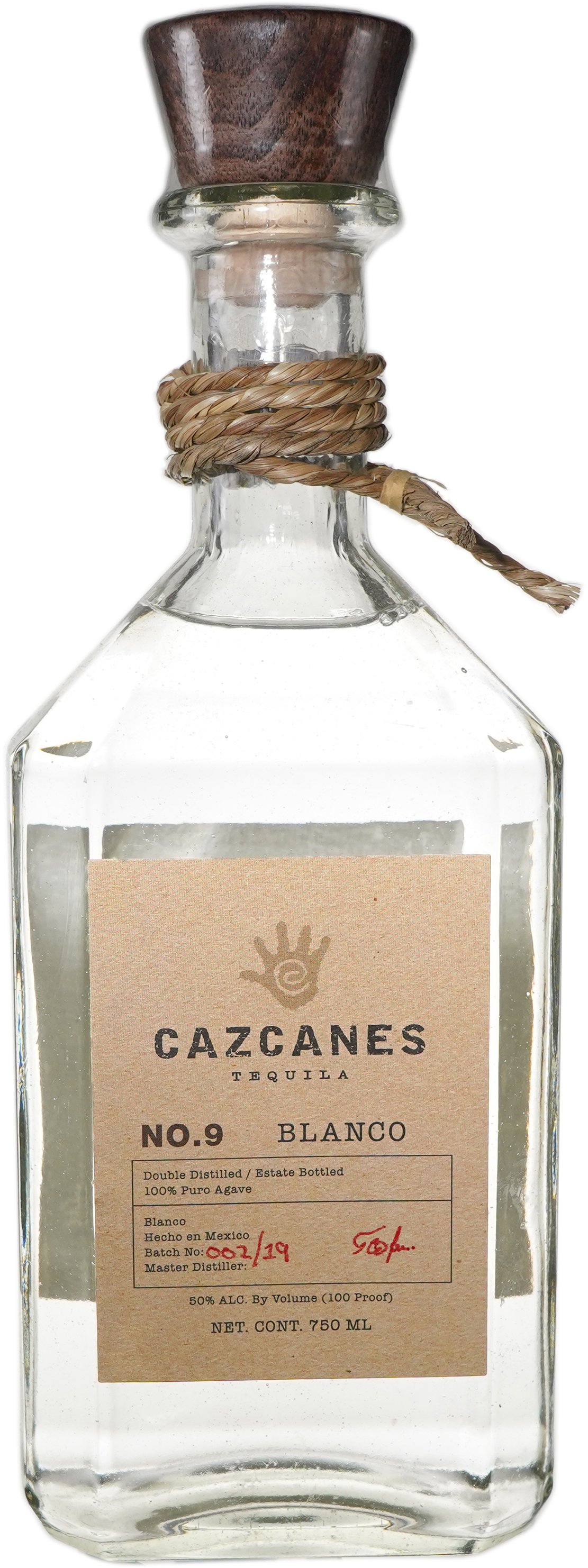 Cazcanes Tequila Blanco No. 9 | 750 ml Bottle