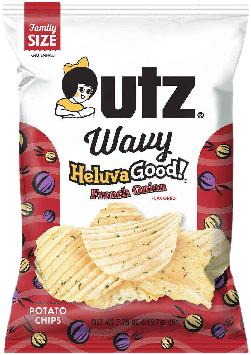Utz HeluvaGood French Onion Wavy Chip