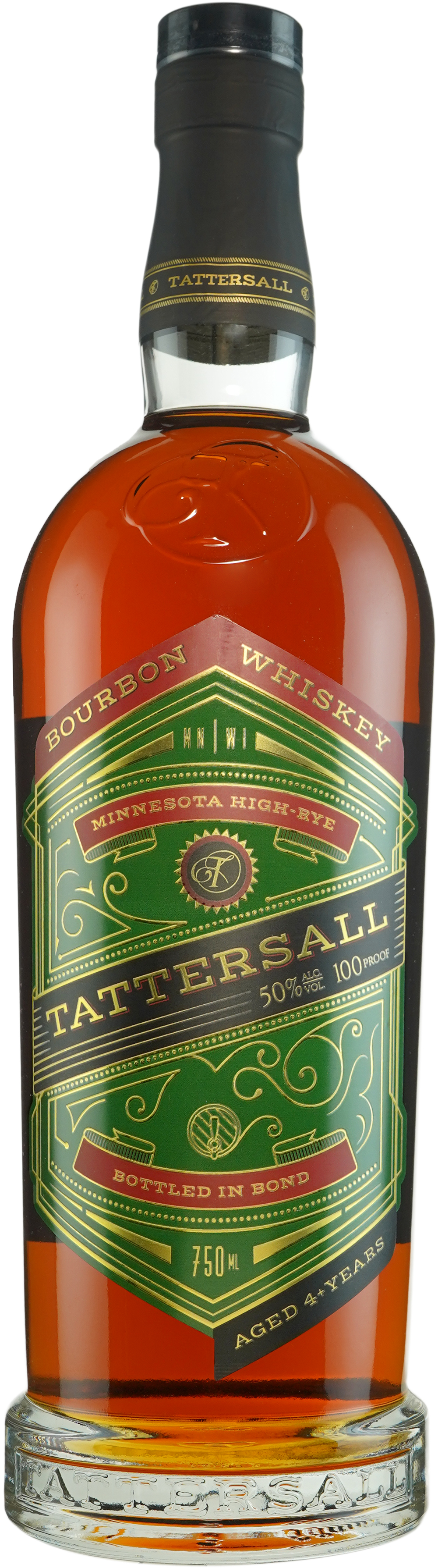 Tattersall Distilling Bottled in Bond High Rye Bourbon Whiskey