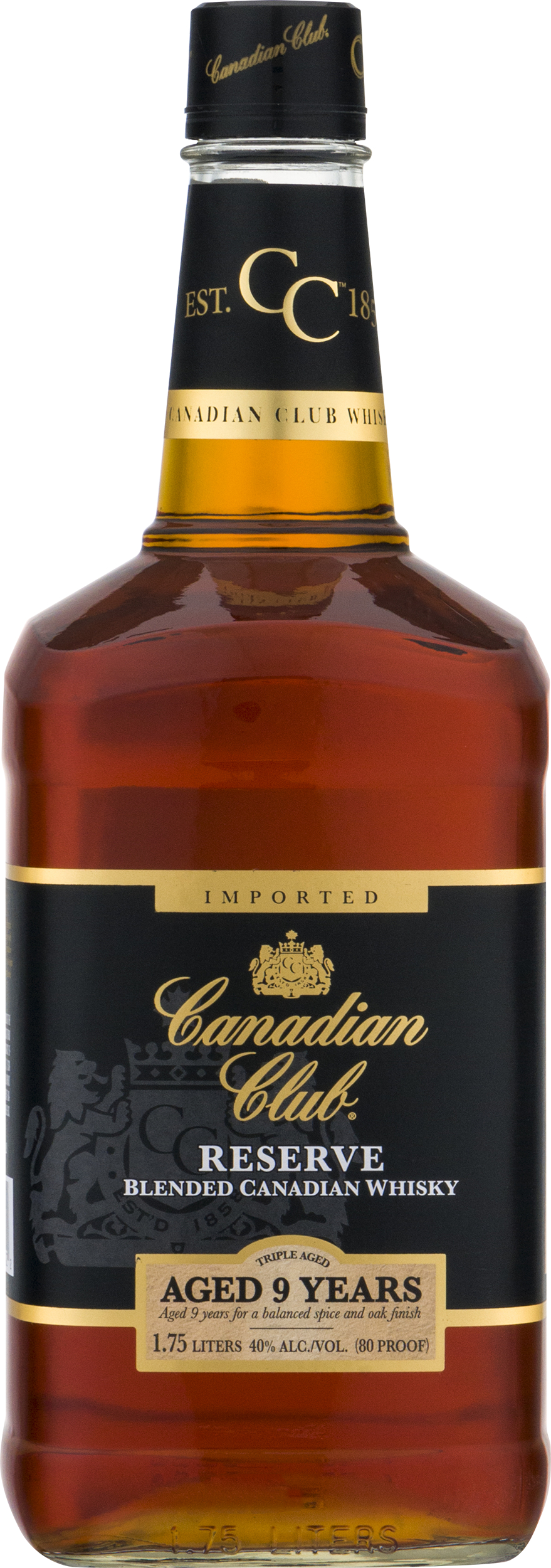 Canadian Club Reserve 9 Year Old Canadian Whisky