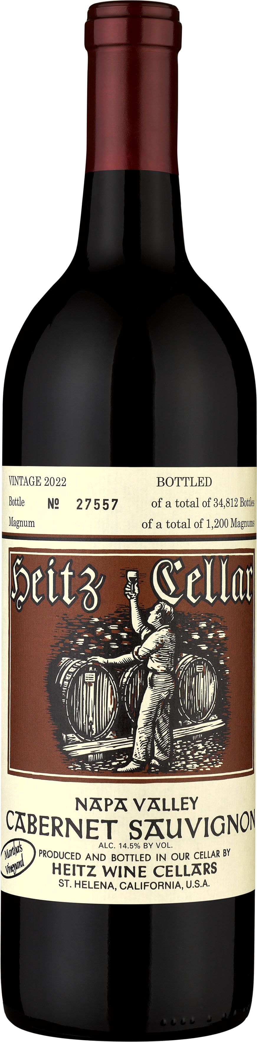 Heitz Cabernet Sauvignon Lot C 91 2018 | 750 ml Bottle