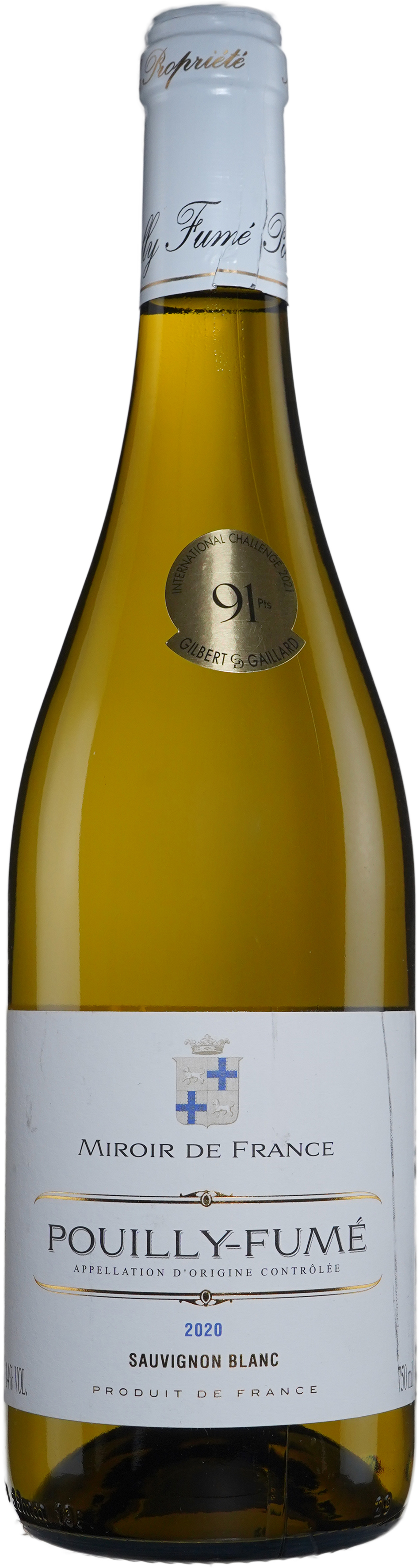 Benoit Chauveau Pouilly Fume Miroir de France 2020