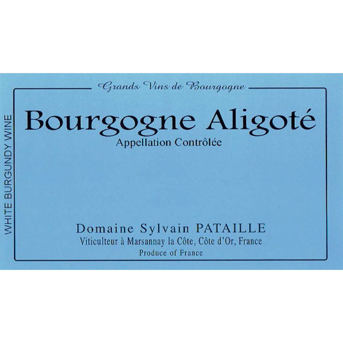 Sylvain Pataille Bourgogne Aligote 2019