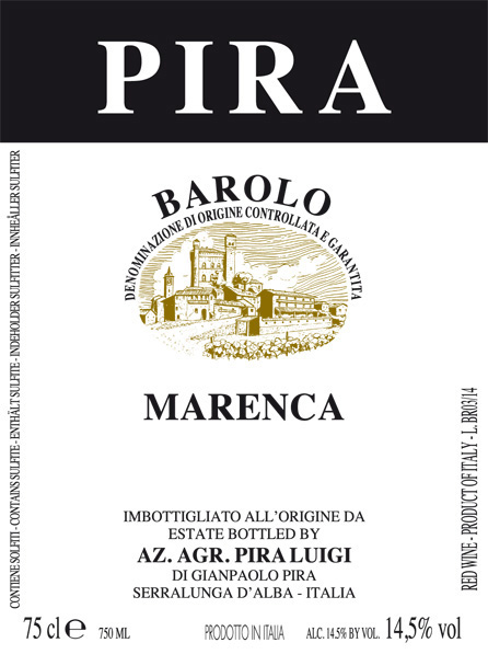 Luigi Pira Barolo Marenca 2017
