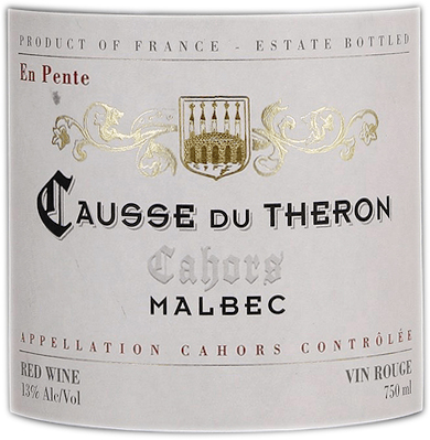 Causse du Theron Cahors 2019