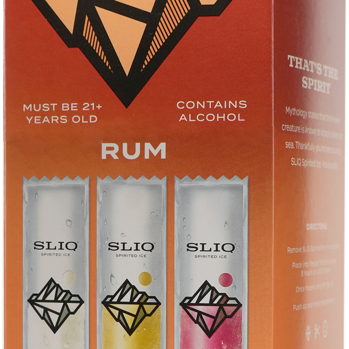 Sliq Spirited Ice Rum Assorted 9pk