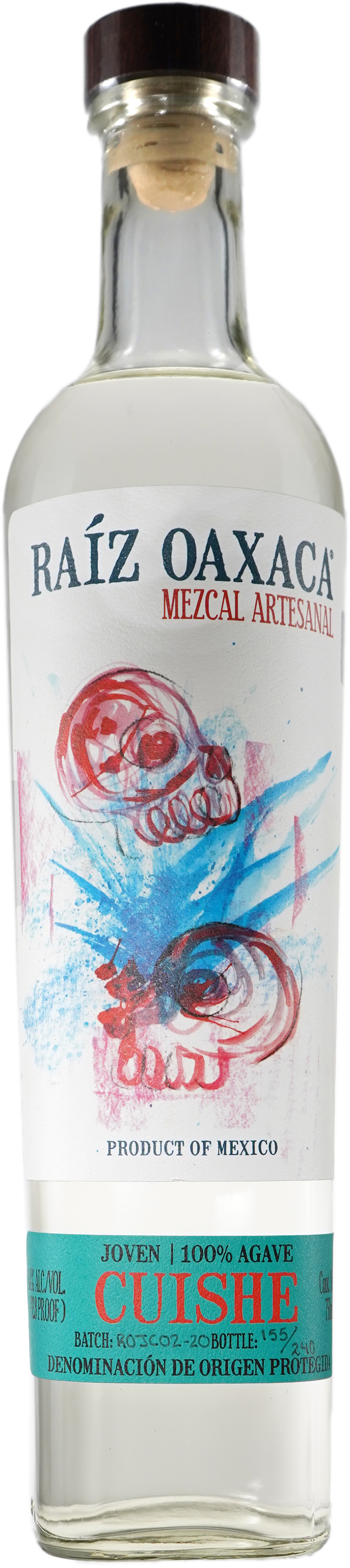 Raiz Oaxaca Cuishe Mezcal | 750 ml Bottle