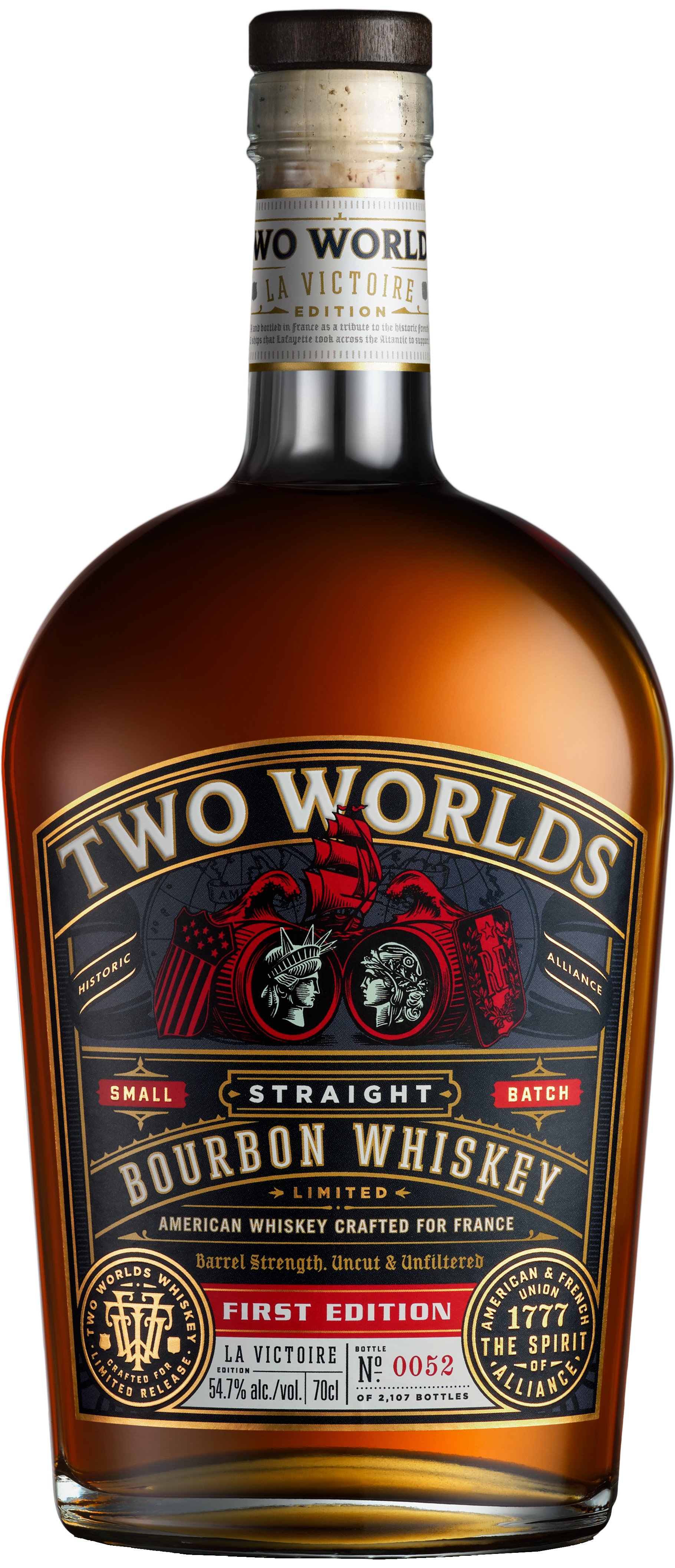 Two Worlds la Victoire Straight Bourbon First Edition