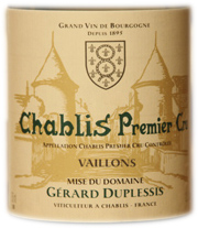 Gerard Duplessis Chablis Vaillons 2019