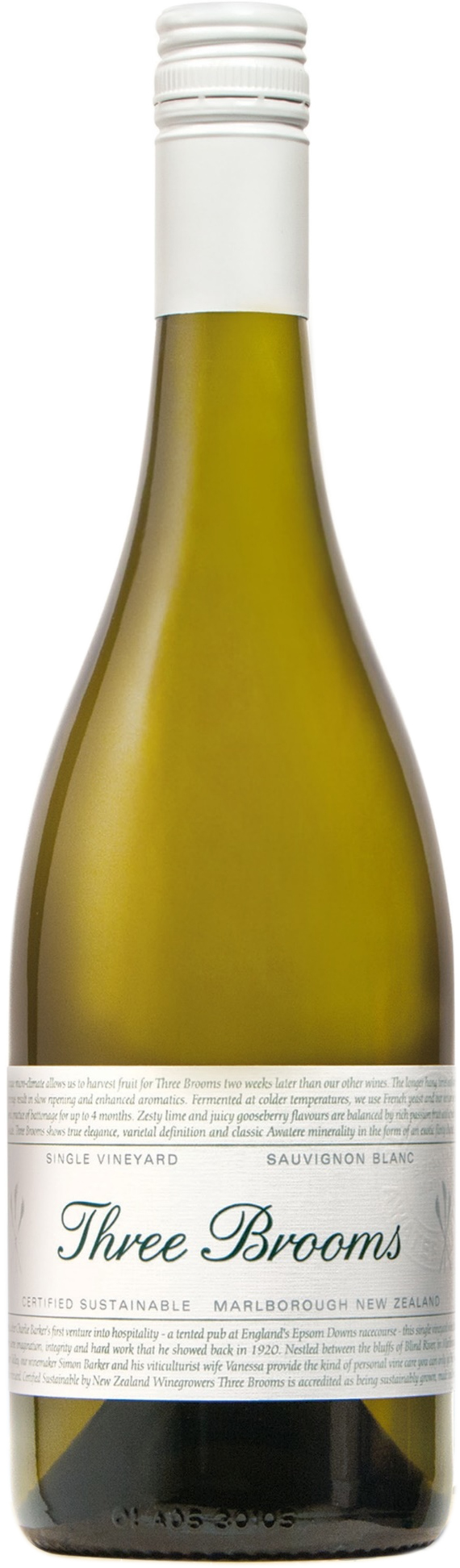 Three Brooms Sauvignon Blanc 2022 750 ml Bottle