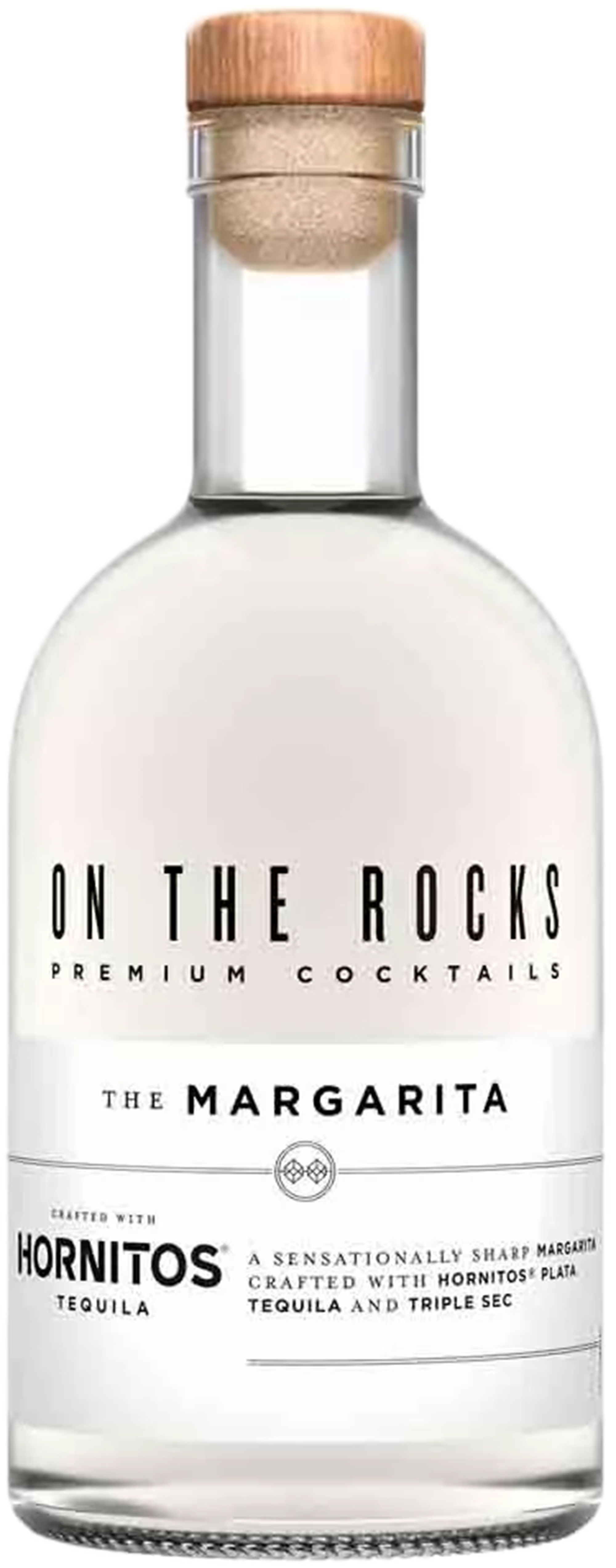 On The Rocks Premium Cocktails Margarita Made w/Hornitos 750 ml Bottle