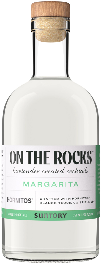 On The Rocks Premium Cocktails Margarita Made w/Hornitos | 750 ml Bottle